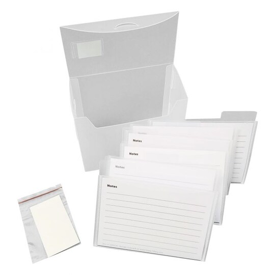 Totally Tiffany - 5" x 7" Fab File w/6 file folders, notecards & labels